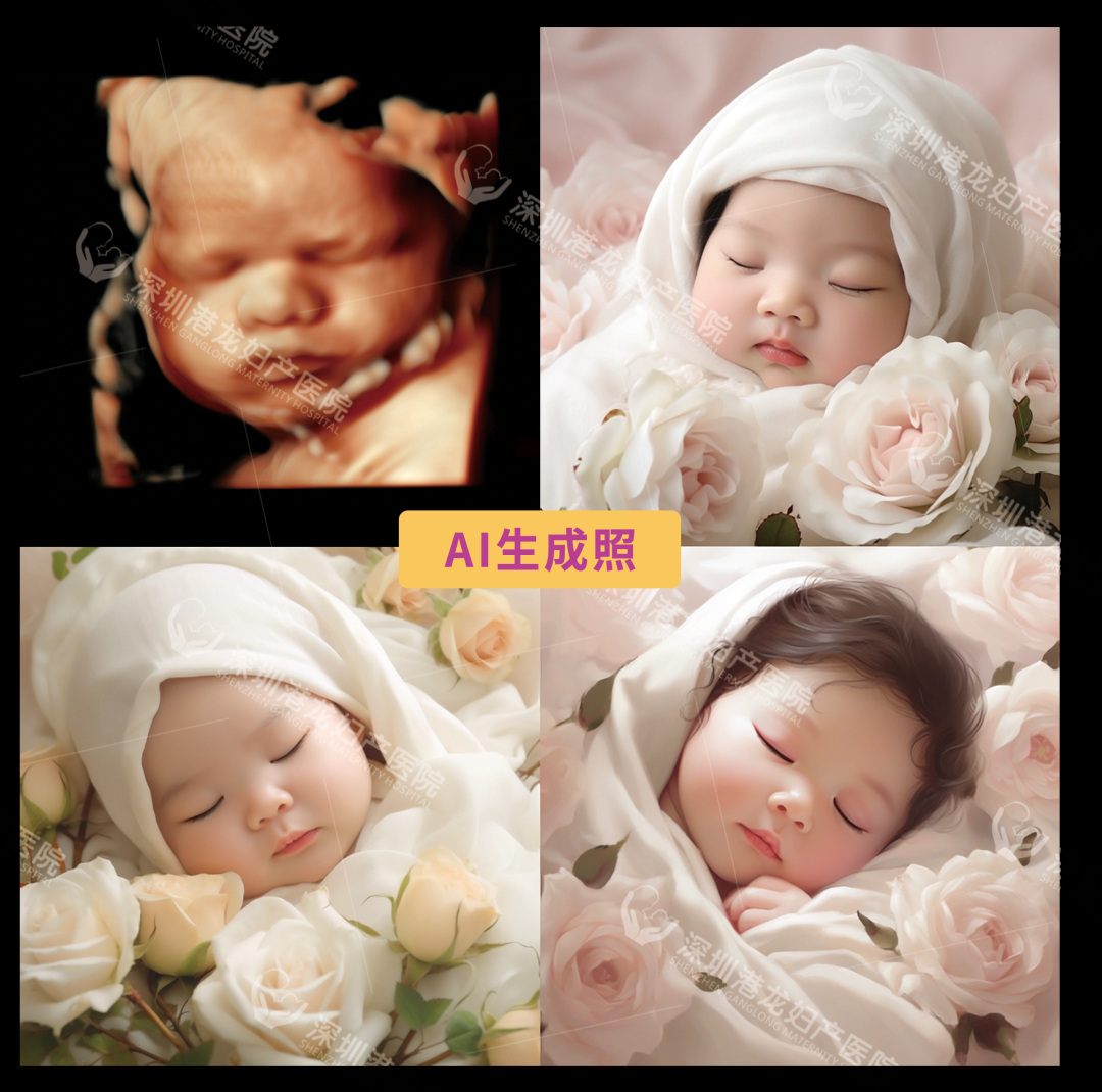 火遍孕妈圈的【四维彩超AI 照】被疯狂种草，你不好奇宝宝长啥样吗？
